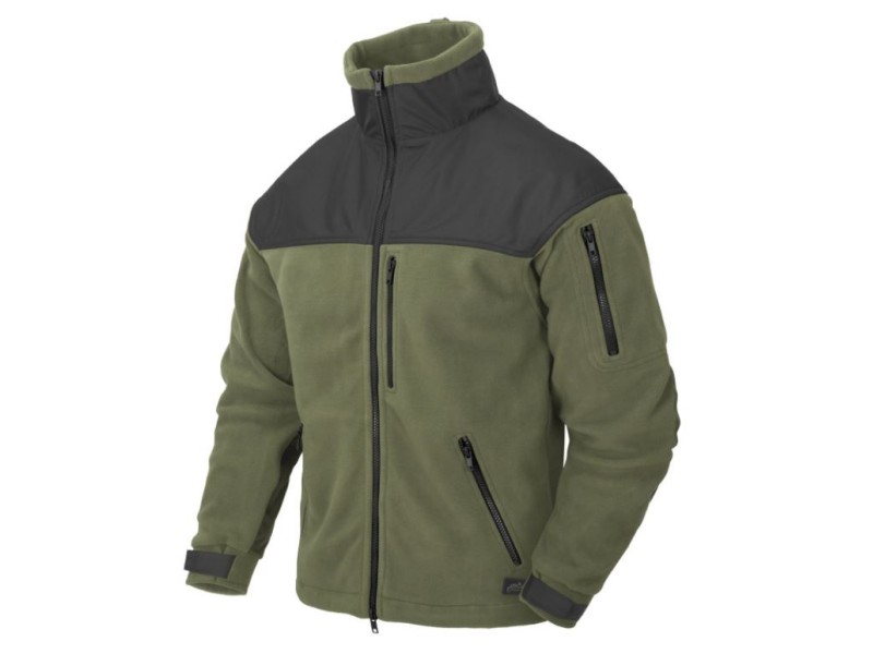 Thermovelours HELIKON Classic Army grün/schwarz