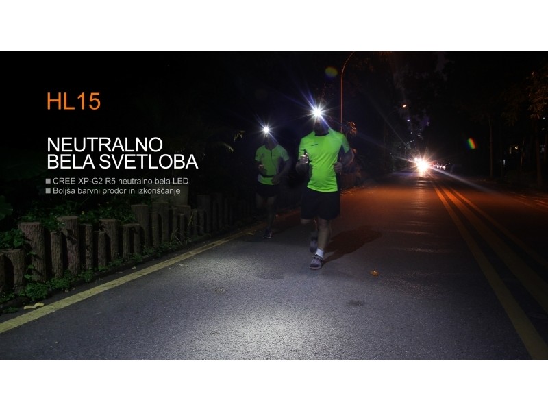 Kopflampe FENIX HL15 - blau