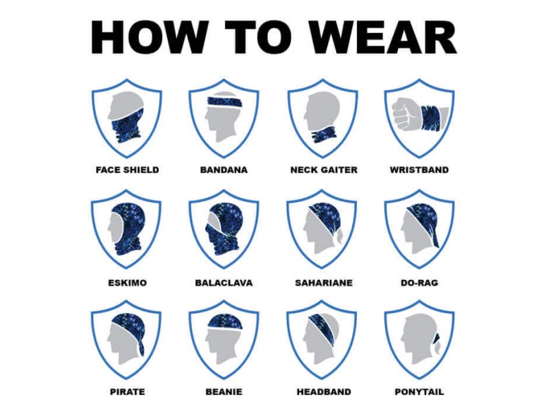 SA Abominable face scarf