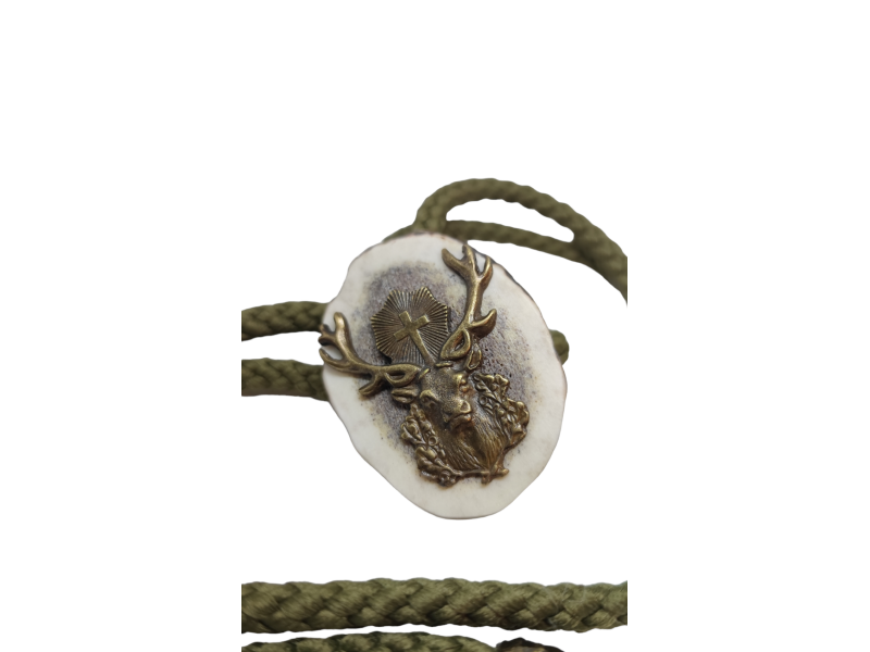 Hunting tie (band) DEER ANTLERS Cross