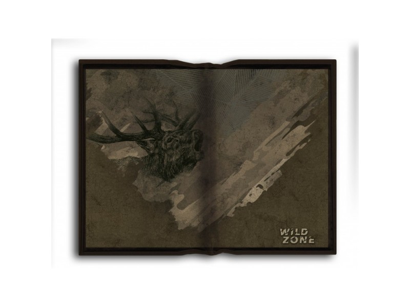 Sitzunterlage WZ Hirsch in der Hand