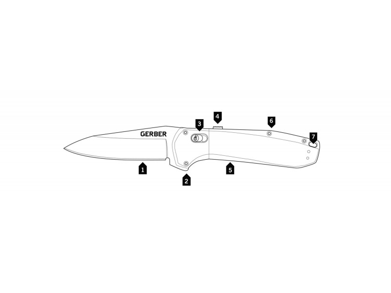 Preklopni nož GERBER