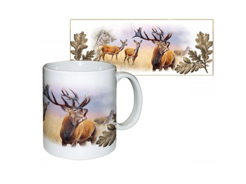 Tazza in ceramica WZ Cervo in mano