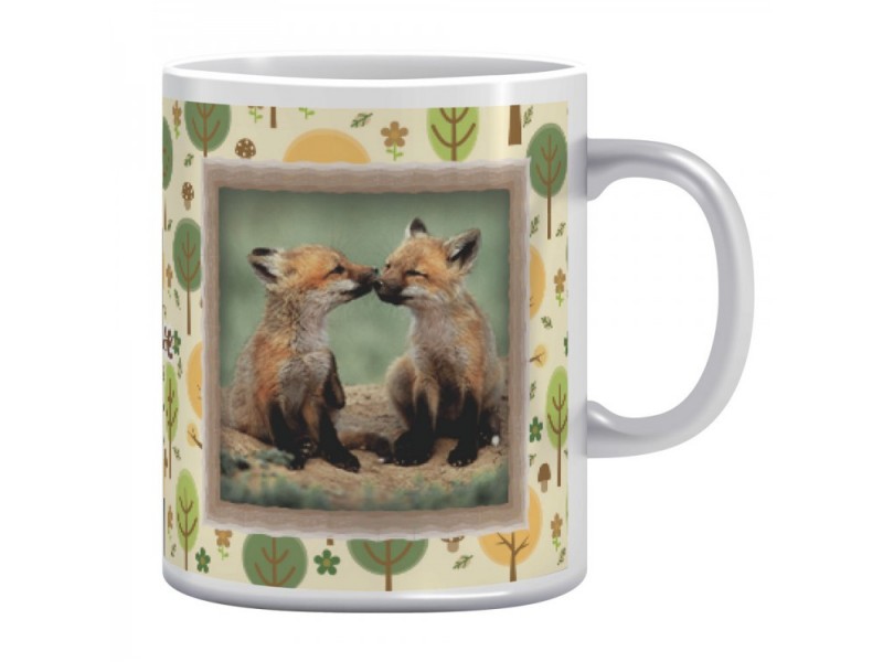 Keramiktasse WZ Füchse