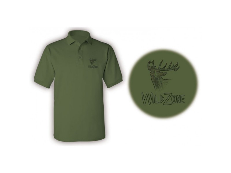 Polo Kurzarmshirt WZ Jelen - grün