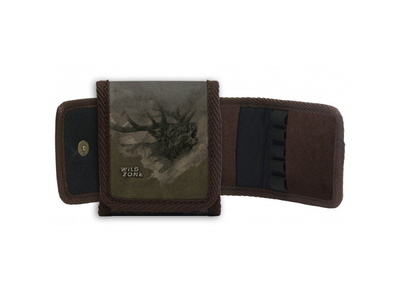 Etui für Patronen WZ Reh braun - 10 Stück
