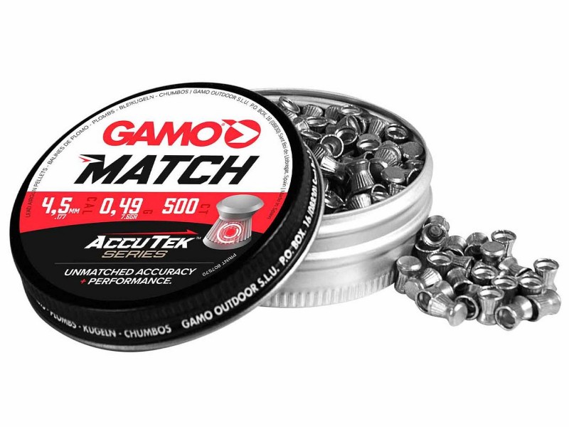 Diabolo 4,5 GAMO ACCUTEK Match - 500 pezzi