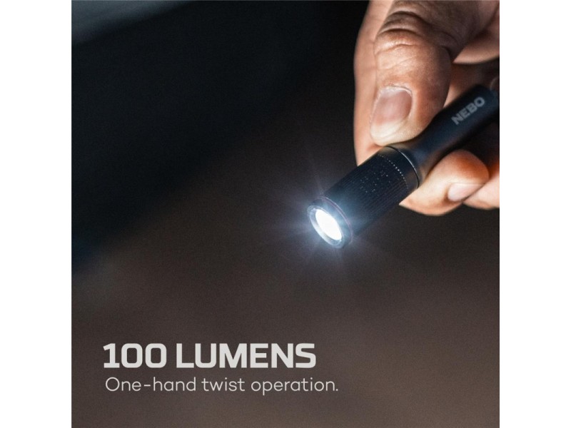 Ročna svetilka NEBO Columbo Keychain - 100 lm