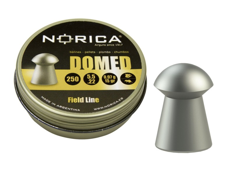 Diabolo NORICA Domed 5,5 mm - 250 pz