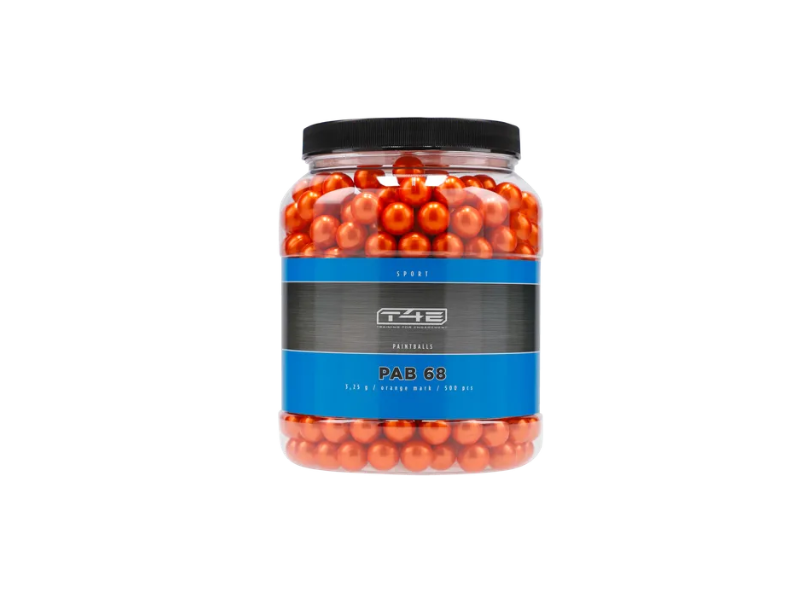 Kroglice cal.68 markirne (barva) - 500 kos ORANŽNE