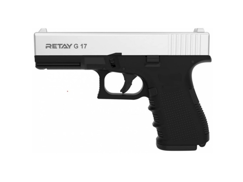 START-Pistole RETAY G17 nickel - 9 mm P.A.K.