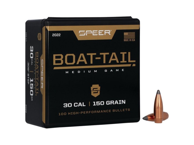 Krogle za polnjenje SPEER Boat-Tail Medium Game .30 - 9,7g/150gr