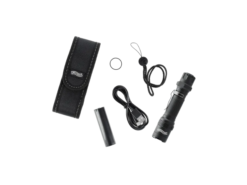 Rechargeable flashlight WALTHER TGC1r - 1500 lm