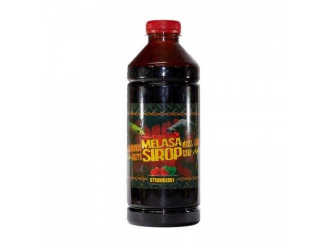 MELASA Strawberry Liquid (Jagoda) 1L - 1000 ml