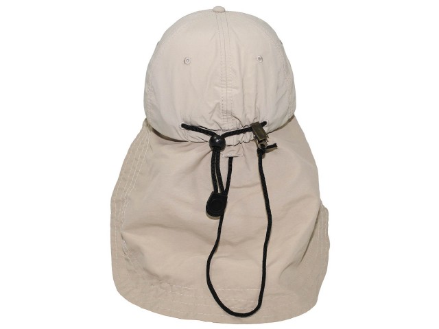 Baseball kapa s zaštitom za vrat MFH 