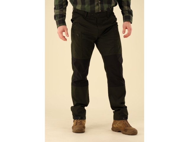 ORBIS pants with 4 pockets - green/black