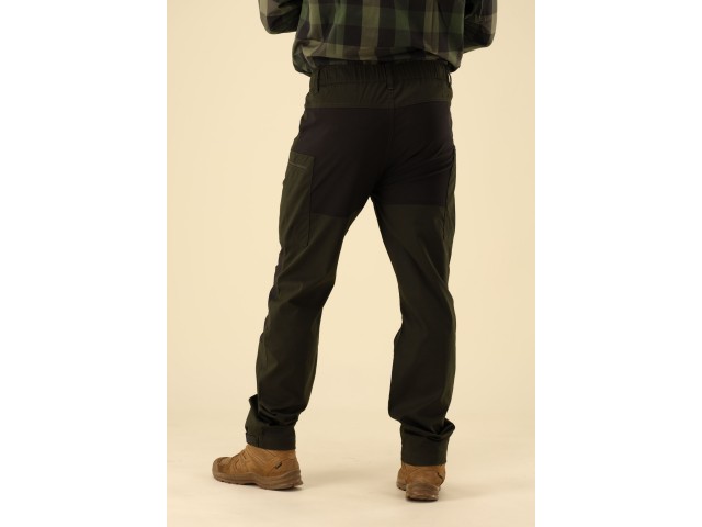 ORBIS pants with 4 pockets - green/black