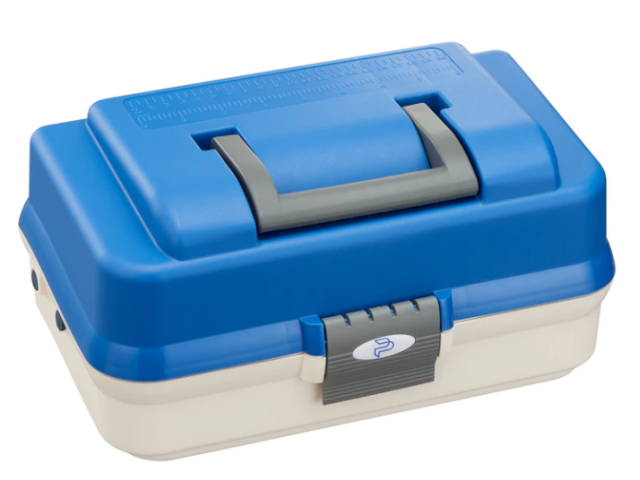 Valigia per attrezzatura da pesca 143 blu/bianco