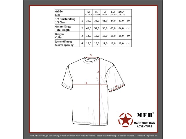 Kinder T-Shirt Kurzarm Multi Camo