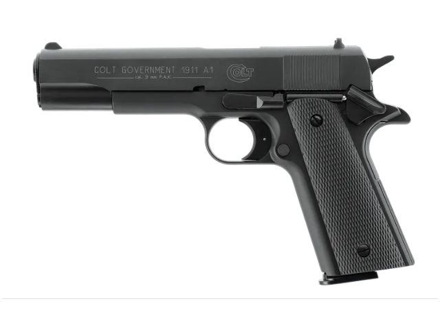 Pistola segnaletica UMAREX Colt Government 1911 A1 Nera - 9 mm P.A.K.