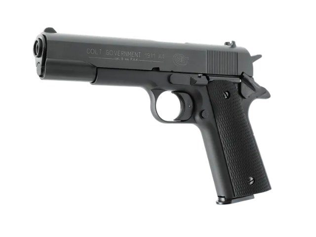 Pistola segnaletica UMAREX Colt Government 1911 A1 Nera - 9 mm P.A.K.