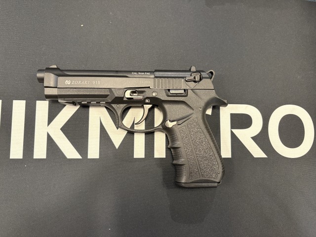 ZORAKI 918 Signal Pistol - 9mm P.A.K. - black
