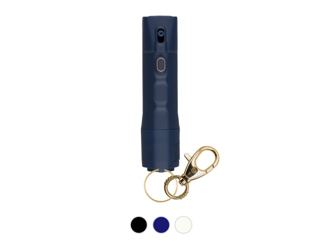 Obrambni sprej z alarmom SABRE 2-IN-1 Personal alarm -  črn