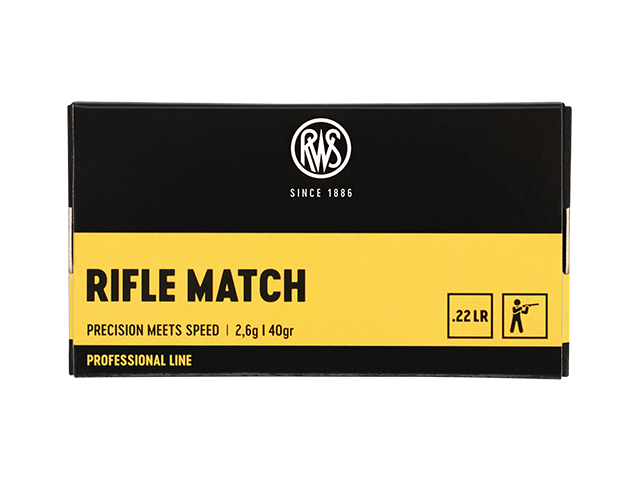 Patrone RWS .22 lfb RIFLE MATCH