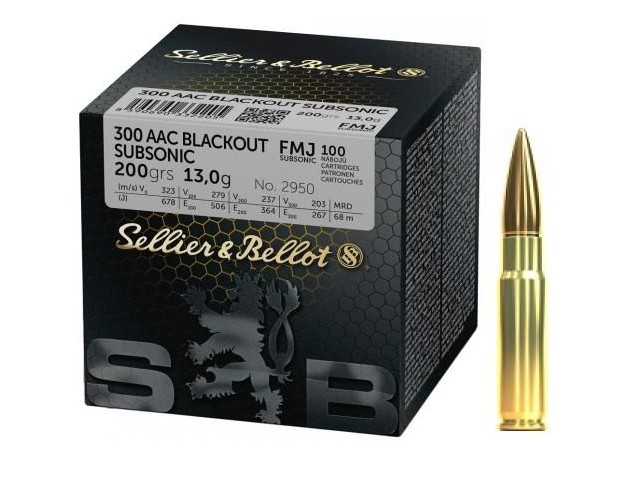 Charged S&B 300 AAC Blackout - 13.0 g / 200 gr