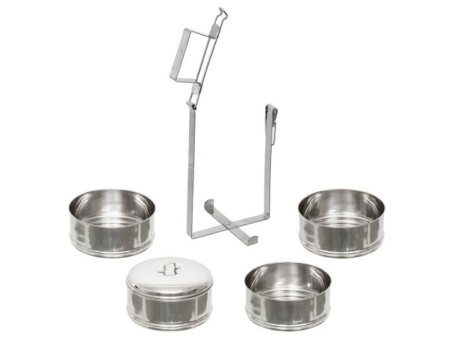 Kanister za hrano MFH 4-delni nerjaveč