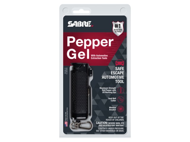 Abwehrspray SABRE RED GEL Pepper Safe Escape 3-in-1 Autozubehör
