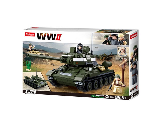 Set za sastavljanje SLUBAN WWII ˝Tank hunter˝- druga svjetska vojna