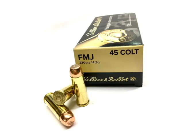 Naboj S&B 45 Colt FMJ - 14,9g/230gr
