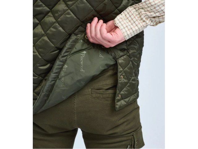 Brezrokavnik PINEWOOD Nydala Classic Vest - zelen