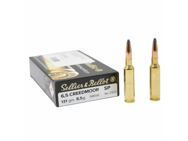 S&B 6.5 Creedmoor SP - 8.5g/131gr Bullet