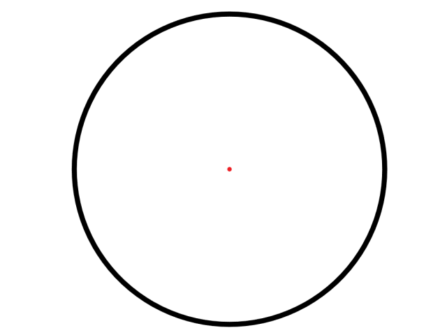 Optička točka HAWKE Vantage 1X25 9-11 mm