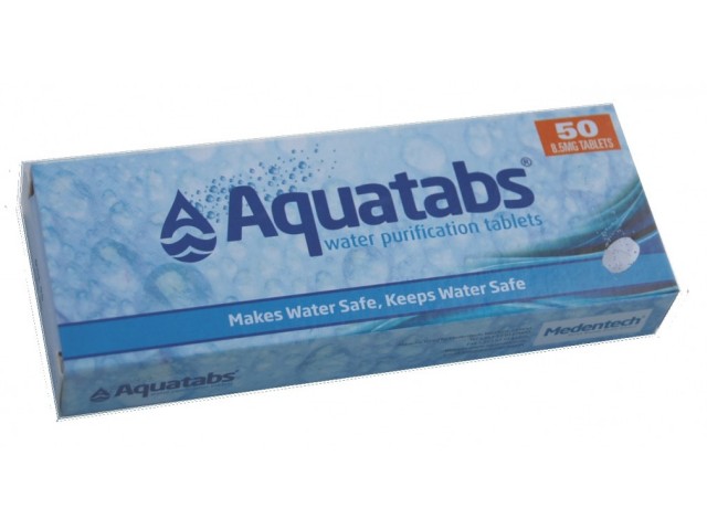 Water purification tablets Aquatabs 8.5 mg