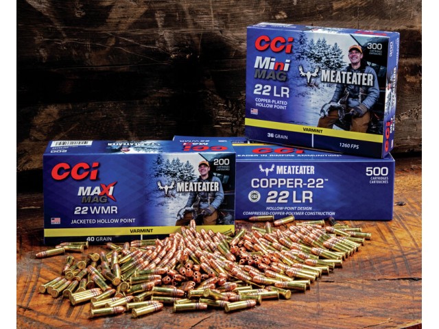 Munizione CCI MiniMAG MEATEATER 22 LR - 300 pz (36gr/2,33g)