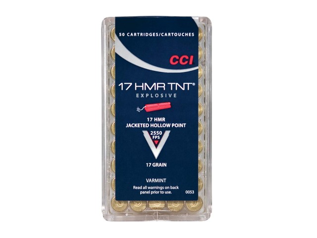 Patrone CCI .17 HMR TNT 