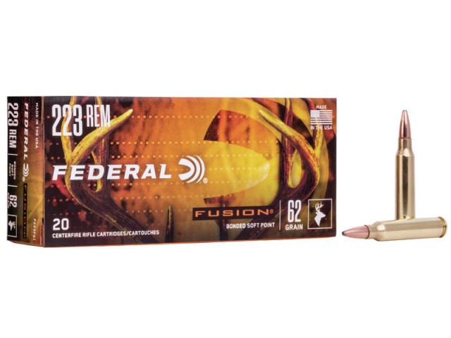 Cartuccia Federal FUSION 223 Remington - 4,01 g