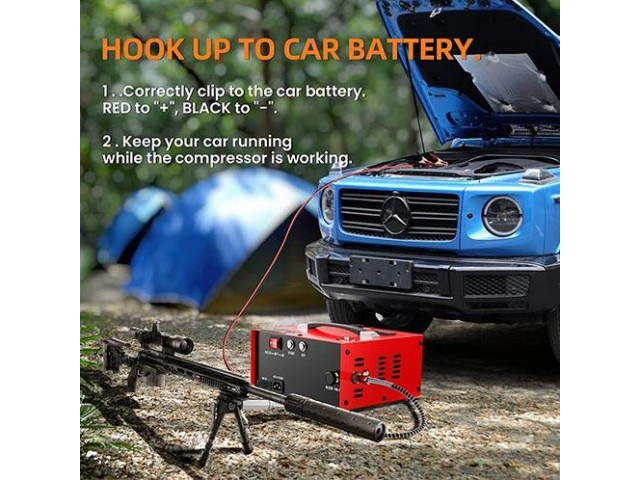 Kompresor GX GX-E-CS1-E 300bar/4350psi 250W