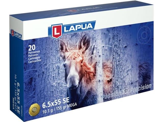 Metak LAPUA Mega 6.5x55 SE 10.1g - 155gr