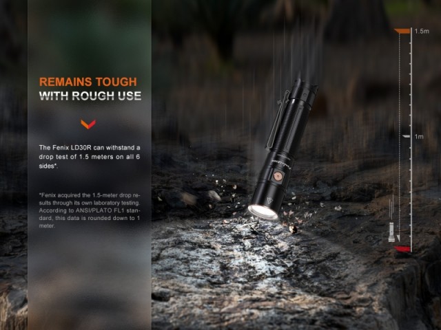 Polnilna svetilka FENIX LD30R - 1700 lumnov