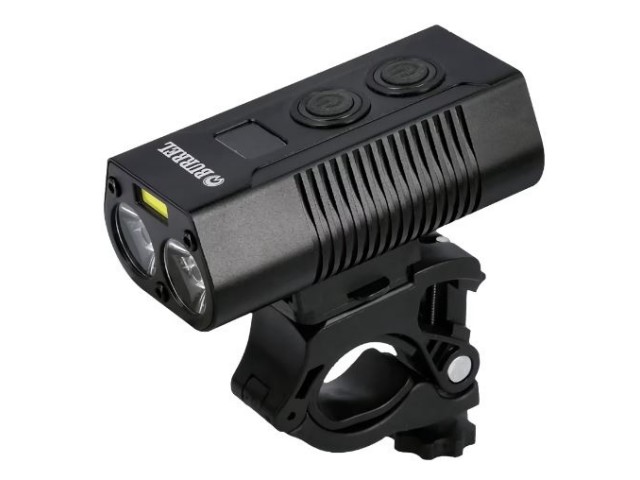 Set wiederaufladbarer Fahrradlichter BURREL MTB-10 - 1100lm