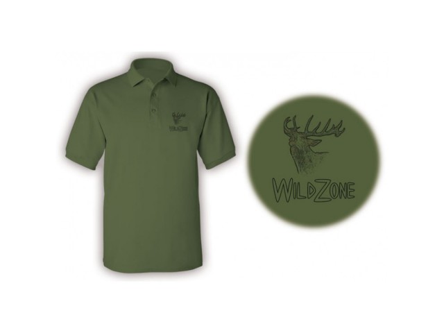 Polo Kurzarmshirt WZ Jelen - grün