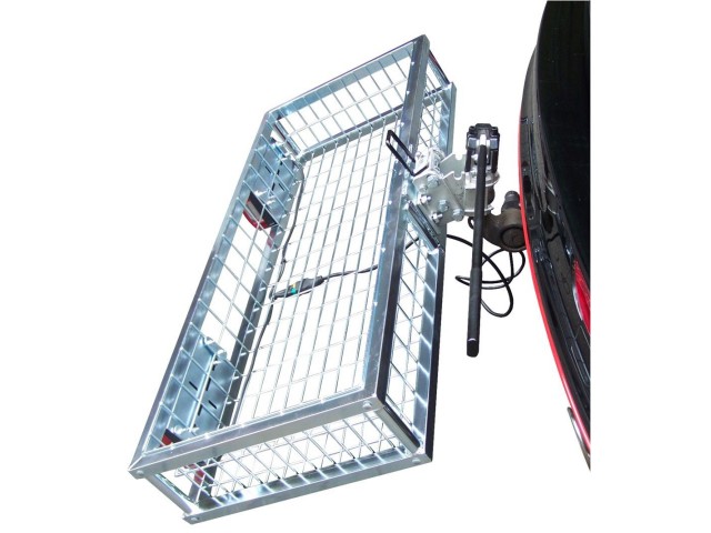 Košara za prevoz divjadi 105x45x16cm - pocinkana PREGIBNA