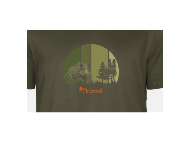 Majica T-shirt PINEWOOD Divji prašič