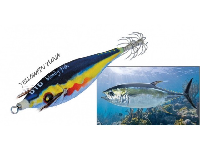 Wurfgerät DTD Bloody fish 2,5 Yellowfin Tuna