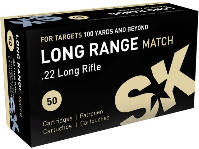 Patrone LAPUA SK 22 LR Long Range Match - 2,59g 40grs