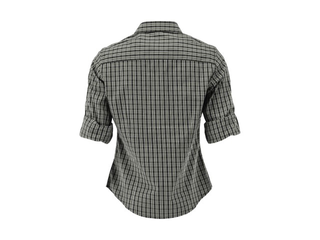 Ženska srajca ORBIS zelena karo Jelen